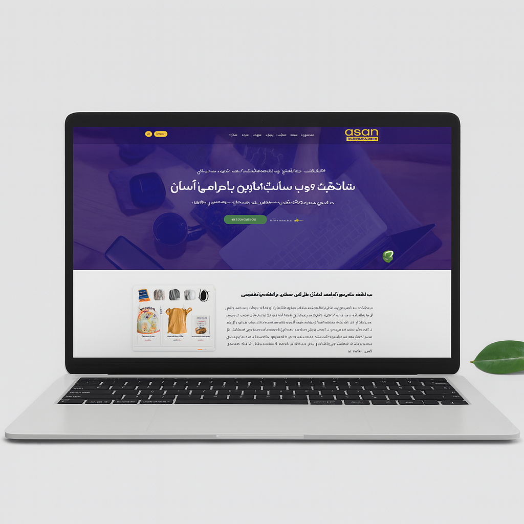 ریدیزاین صفحات سایت